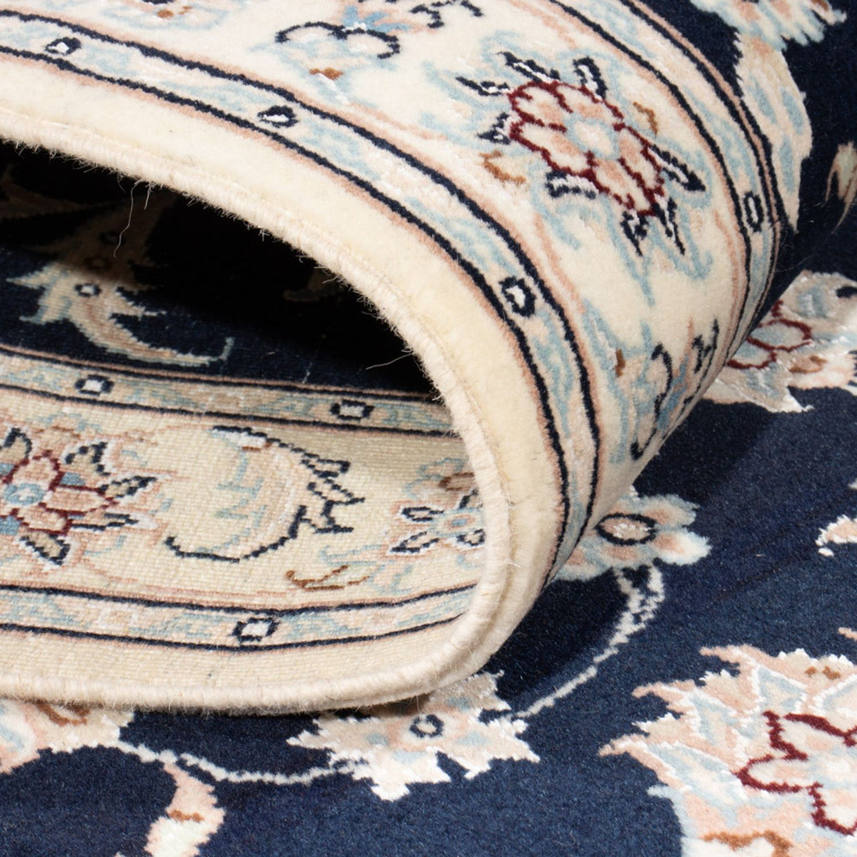 Runner Persisk matta - Nain - Royal - 205 x 80 cm - mörkblå