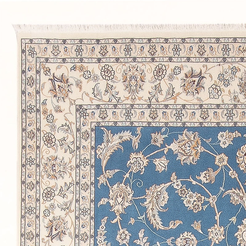 Persisk matta - Nain - Premium - 294 x 197 cm - ljusblå