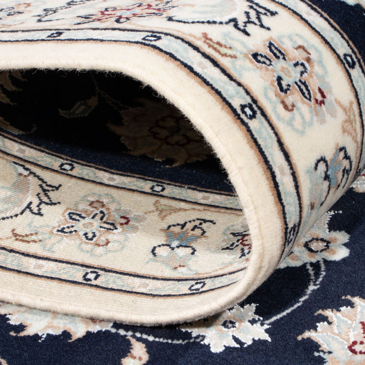 Runner Persisk matta - Nain - Royal - 202 x 78 cm - mörkblå