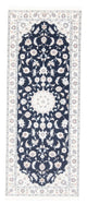 Runner Persisk matta - Nain - Royal - 200 x 81 cm - mörkblå