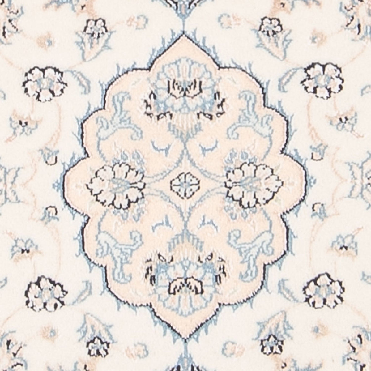 Persisk matta - Nain - 85 x 60 cm - grädde