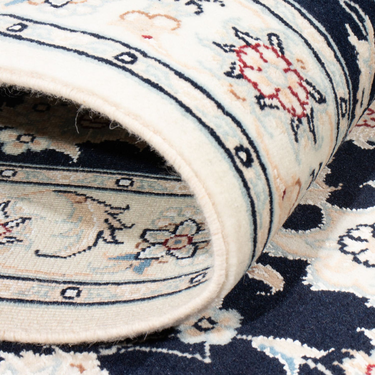 Runner Persisk matta - Nain - Royal - 200 x 80 cm - mörkblå