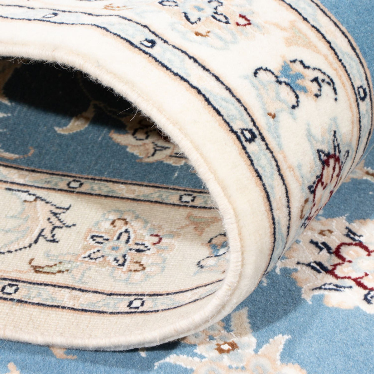 Runner Persisk matta - Nain - Royal - 200 x 80 cm - ljusblå