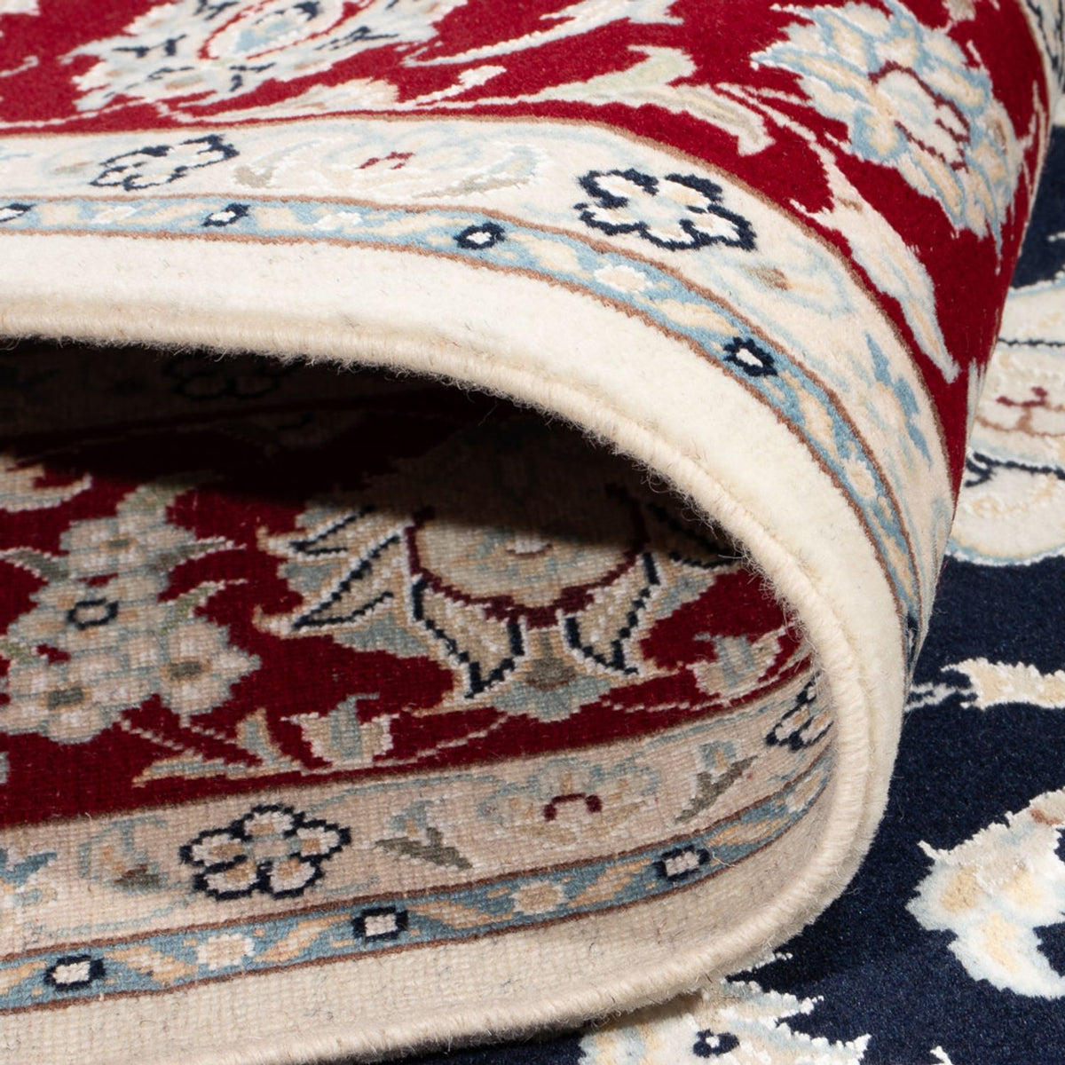 Persisk matta - Nain - Premium - 204 x 150 cm - mörkblå