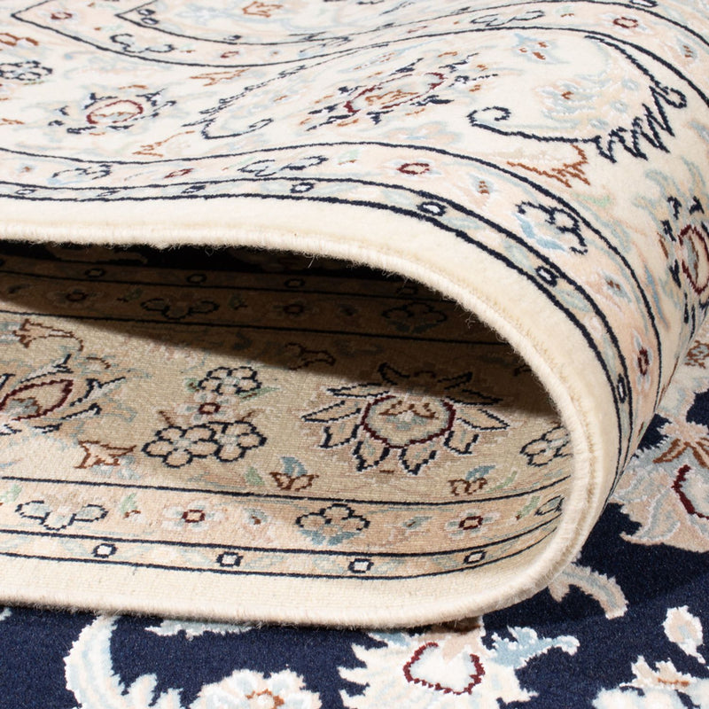 Persisk matta - Nain - Premium - 205 x 148 cm - mörkblå