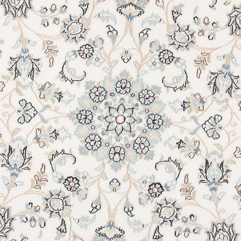 Persisk matta - Nain - Premium runt  - 148 x 149 cm - grädde
