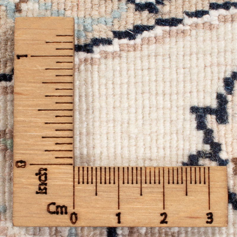 Persisk matta - Nain - Premium runt  - 148 x 149 cm - grädde