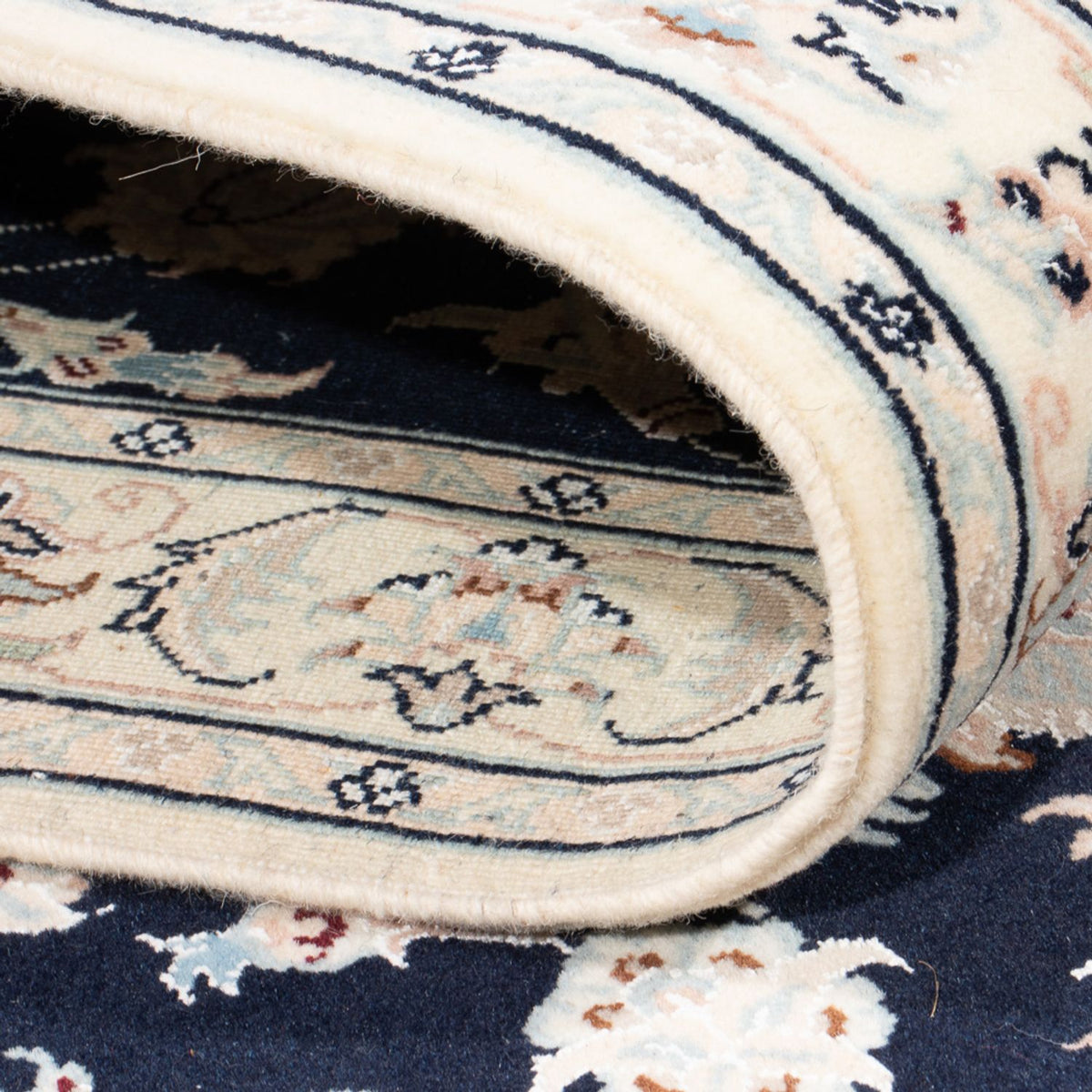 Runner Persisk matta - Nain - Premium - 296 x 81 cm - mörkblå