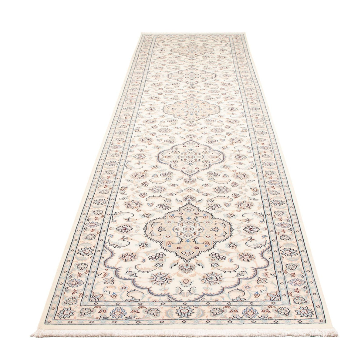 Runner Persisk matta - Nain - Premium - 390 x 93 cm - grädde