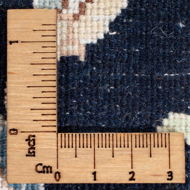 Runner Persisk matta - Nain - Premium - 388 x 88 cm - mörkblå