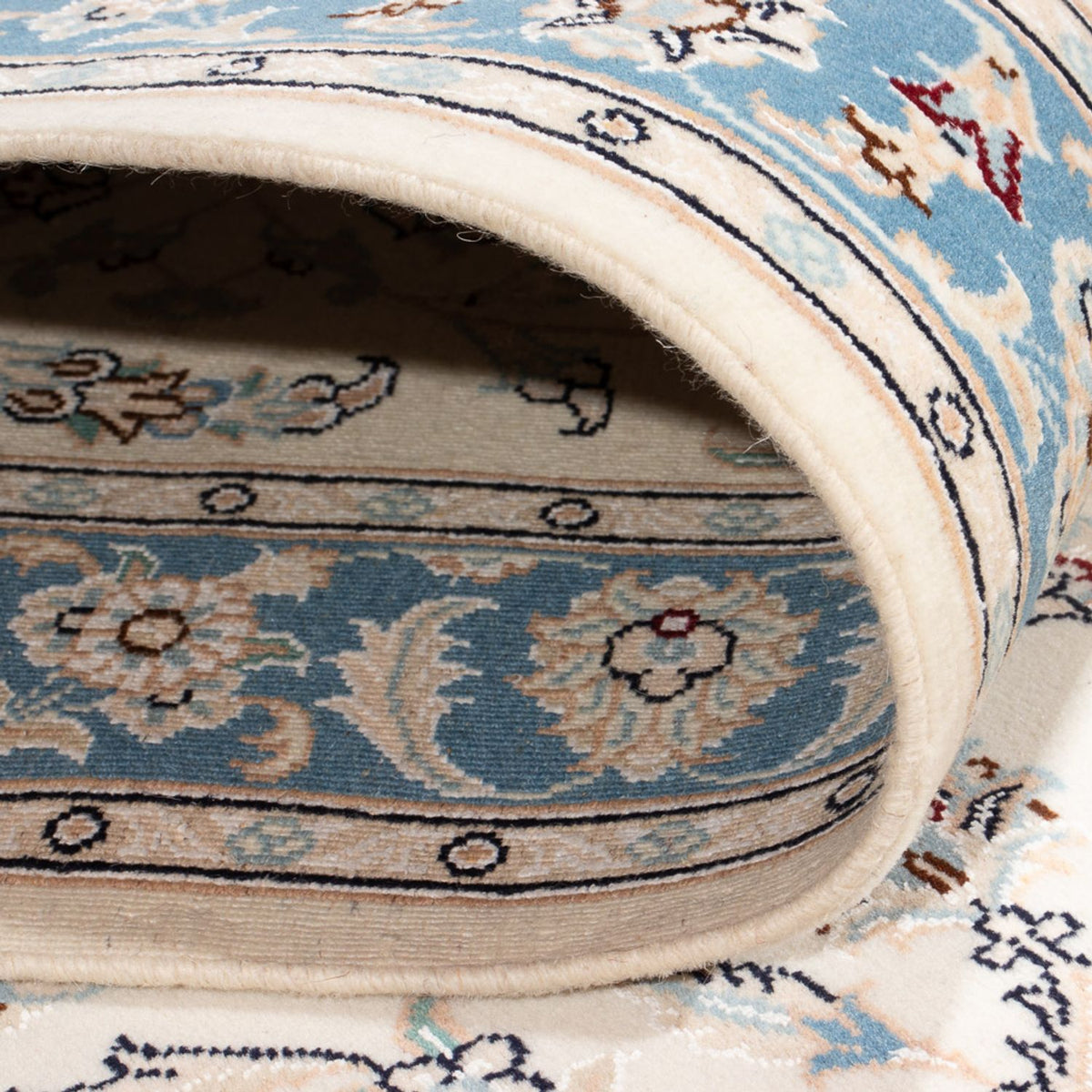 Runner Persisk matta - Nain - Premium - 394 x 91 cm - grädde