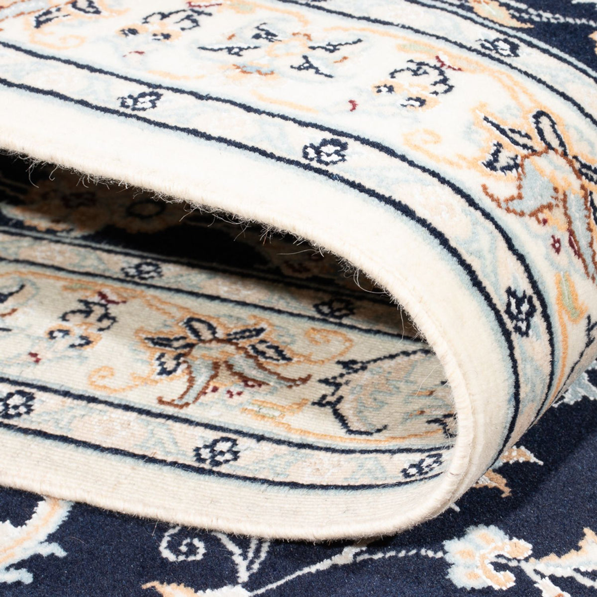 Runner Persisk matta - Nain - Premium - 302 x 83 cm - mörkblå