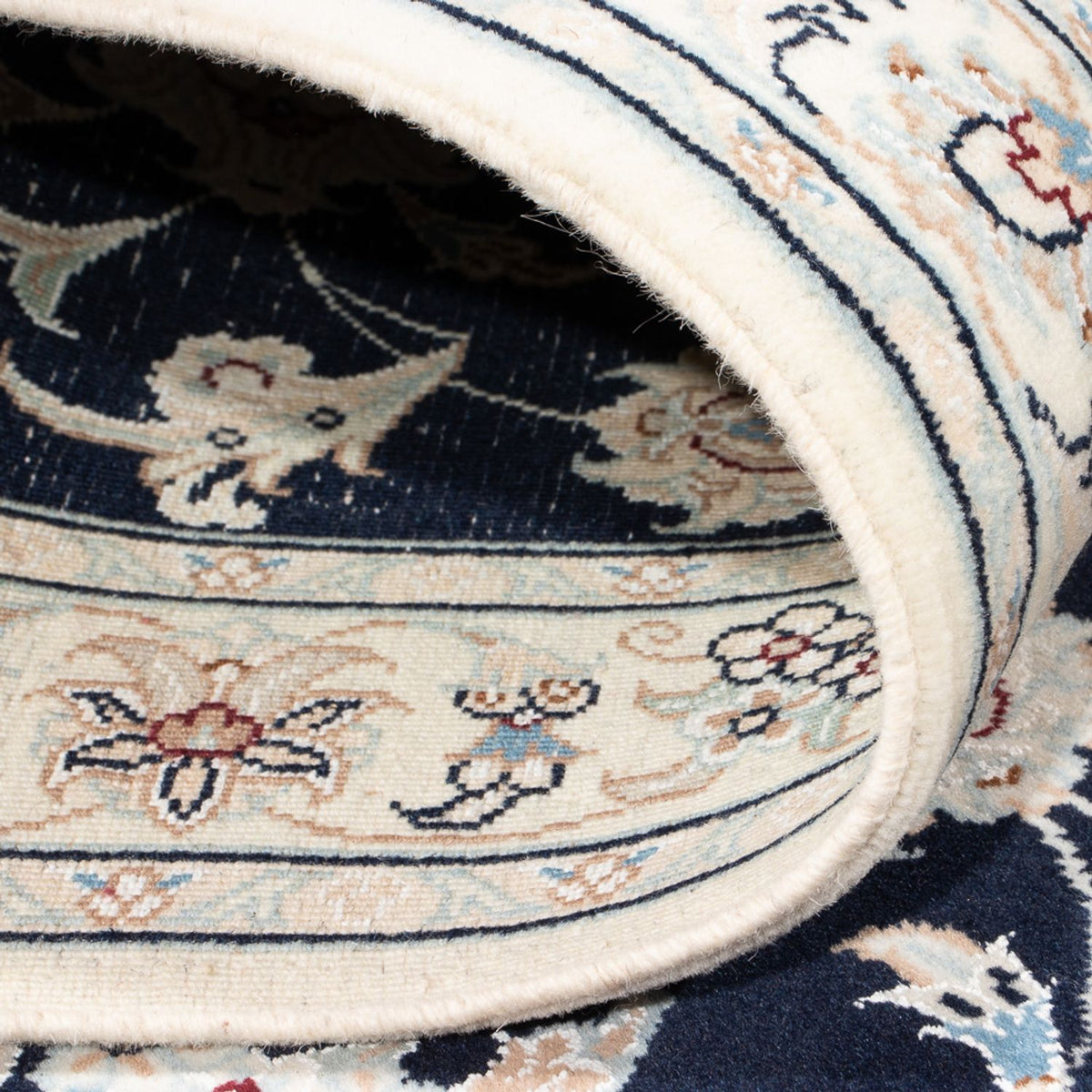 Runner Persisk matta - Nain - Premium - 302 x 82 cm - mörkblå