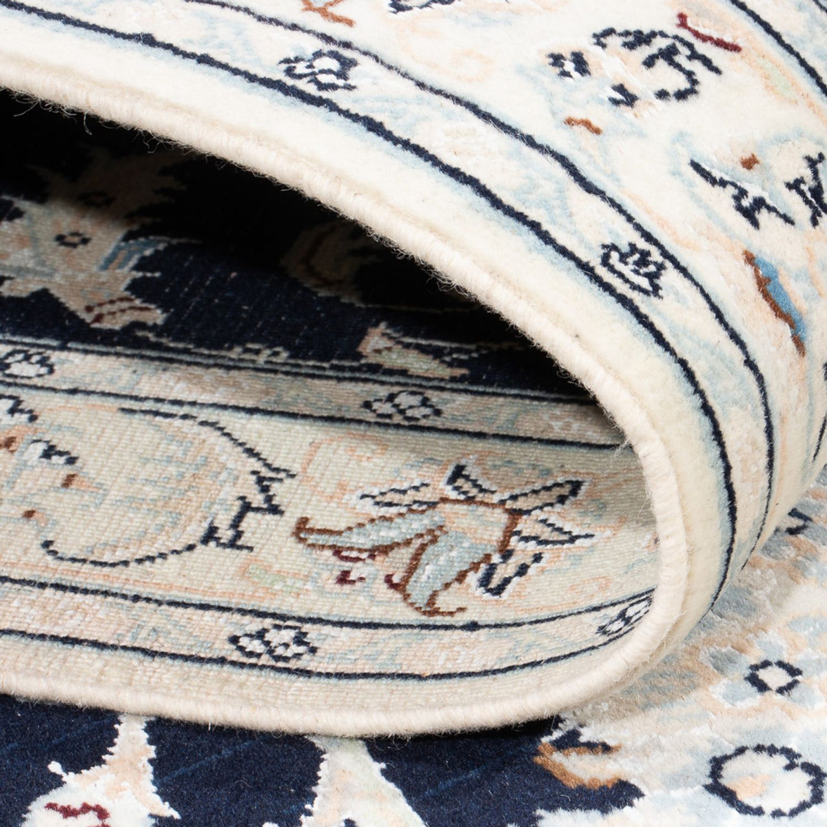 Runner Persisk matta - Nain - Premium - 322 x 80 cm - mörkblå