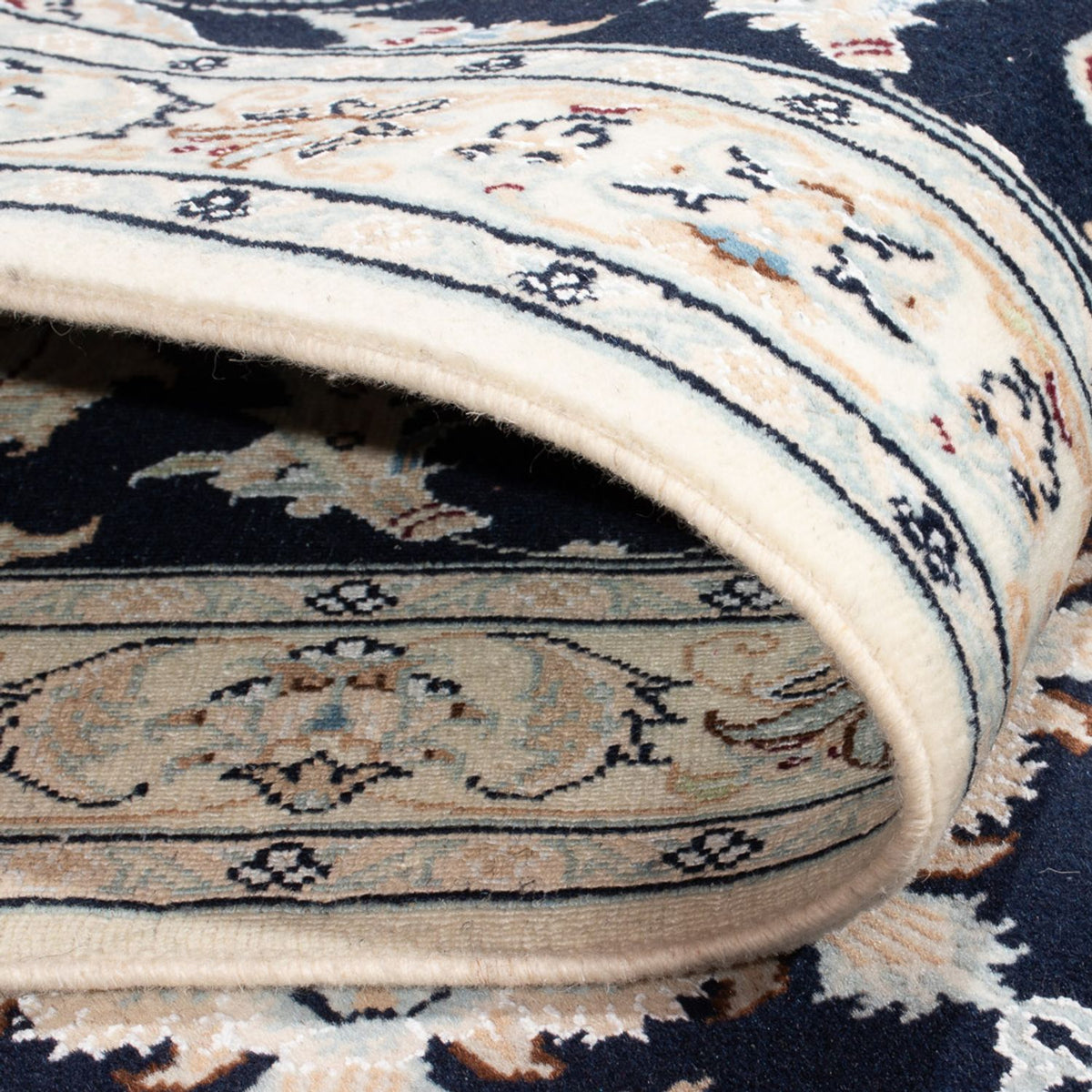 Runner Persisk matta - Nain - Premium - 301 x 83 cm - mörkblå