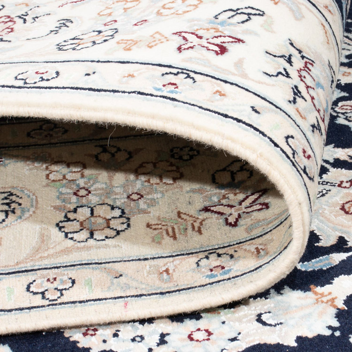 Persisk matta - Nain - Premium - 196 x 151 cm - mörkblå