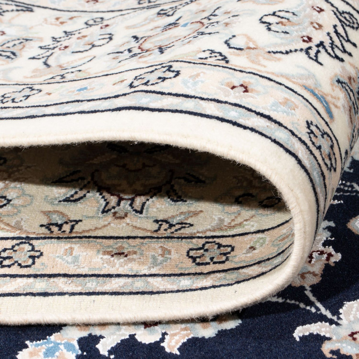 Persisk matta - Nain - Premium - 203 x 150 cm - mörkblå