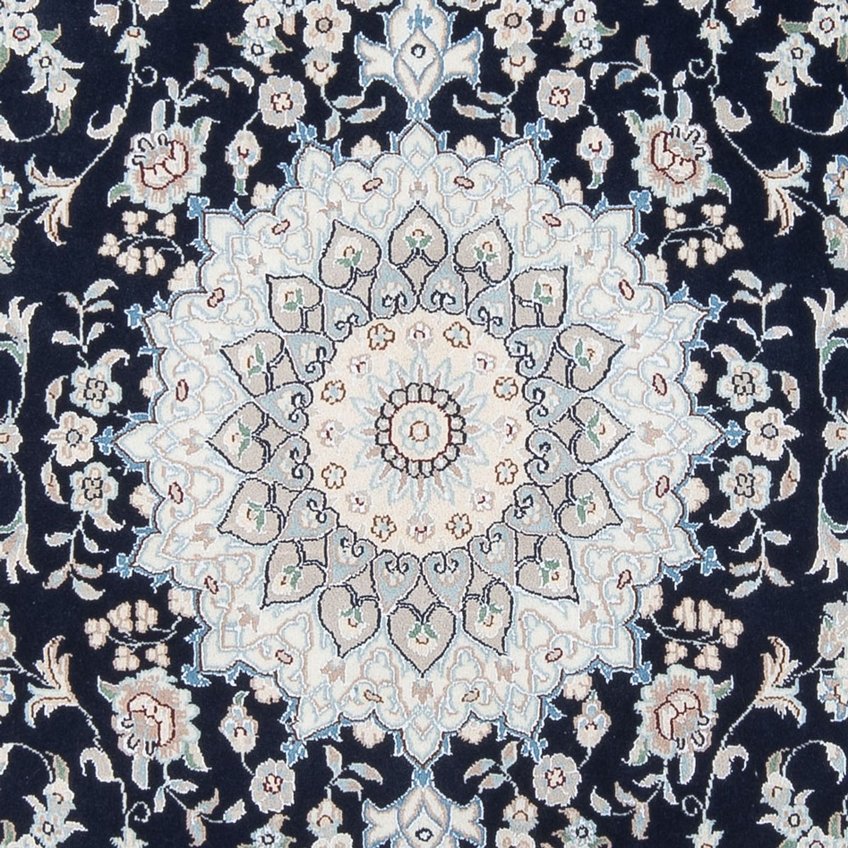 Persisk matta - Nain - Premium - 204 x 150 cm - mörkblå