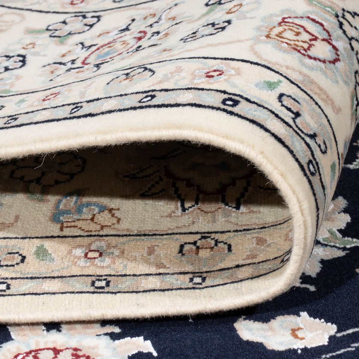 Persisk matta - Nain - Premium - 204 x 150 cm - mörkblå