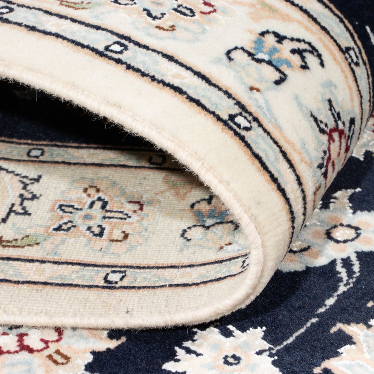 Runner Persisk matta - Nain - Royal - 197 x 80 cm - mörkblå