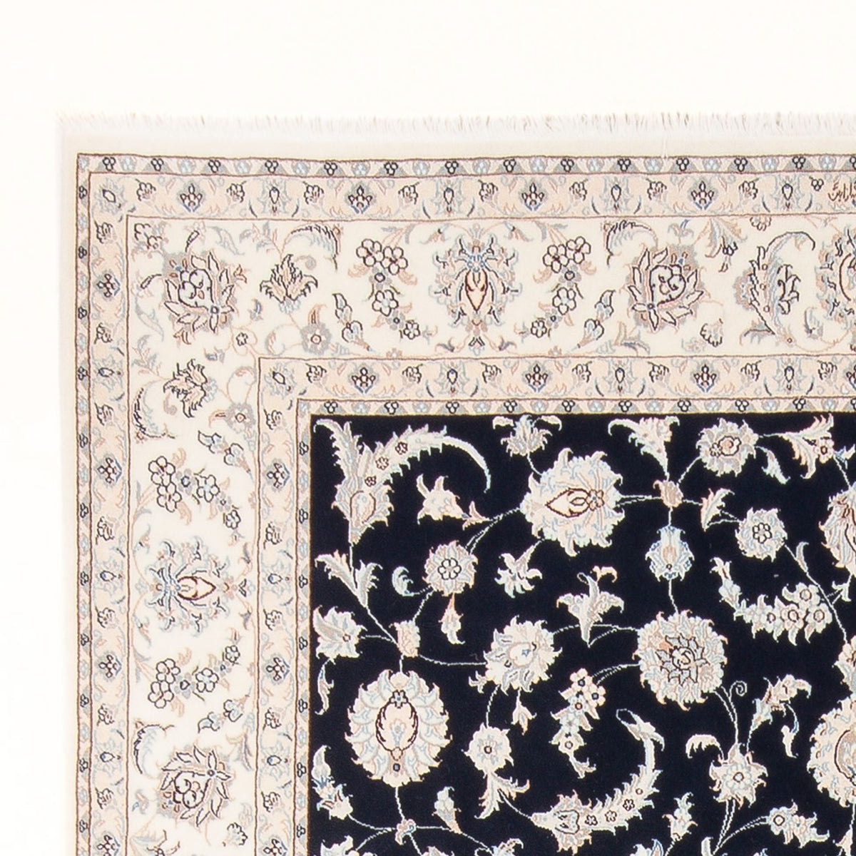 Persisk matta - Nain - Premium - 297 x 200 cm - mörkblå