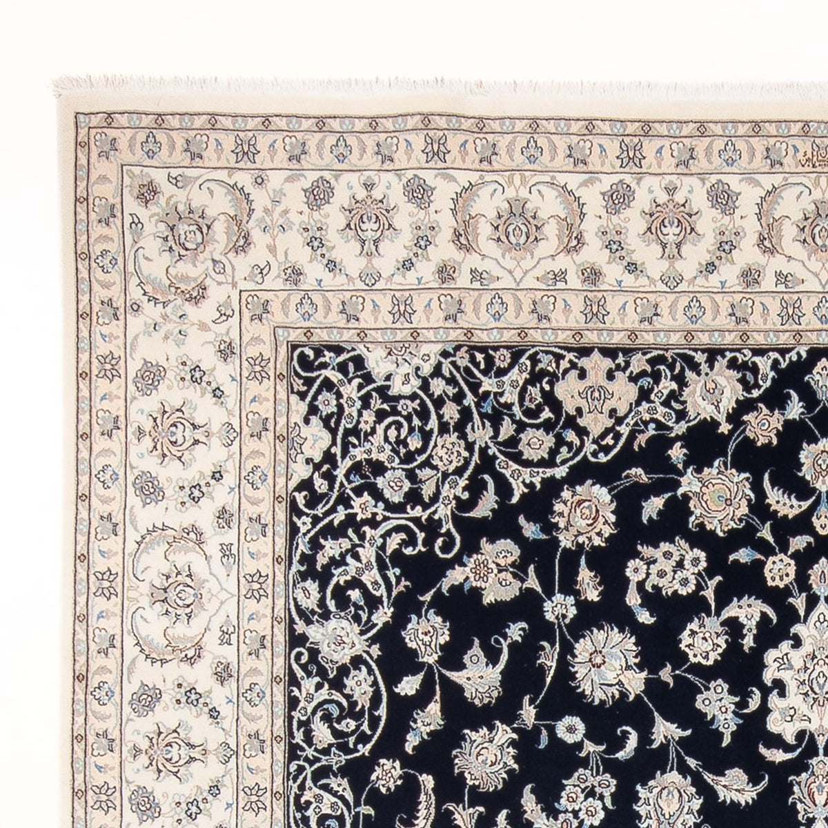 Persisk matta - Nain - Premium - 300 x 247 cm - mörkblå