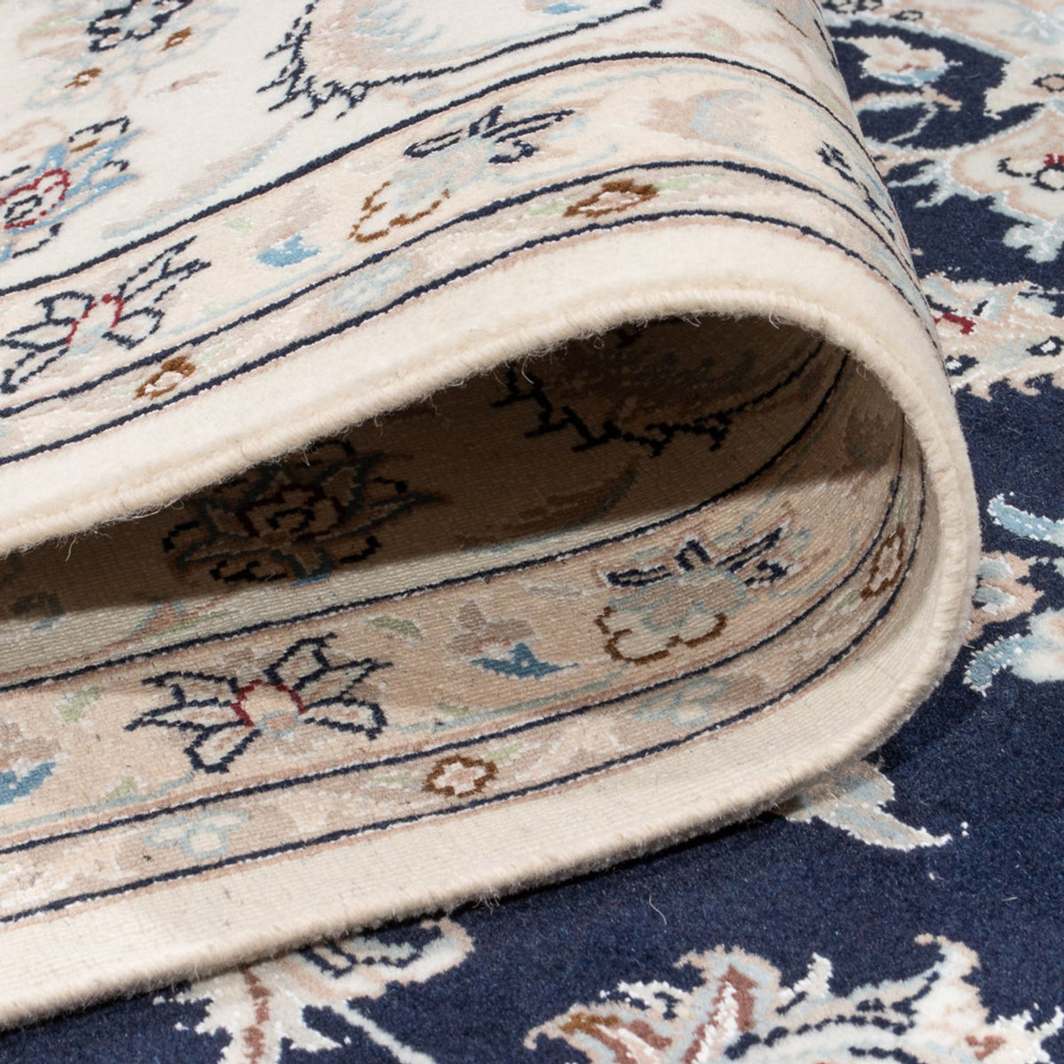 Persisk matta - Nain - Premium - 300 x 247 cm - mörkblå