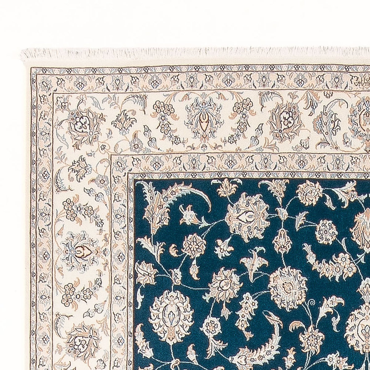 Persisk matta - Nain - Premium - 298 x 198 cm - turkos