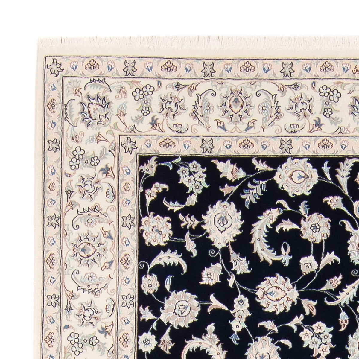 Persisk matta - Nain - 233 x 170 cm - mörkblå