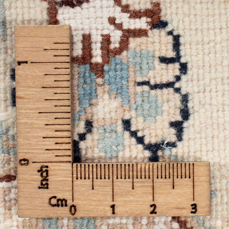 Persisk matta - Nain runt  - 202 x 202 cm - mörkblå