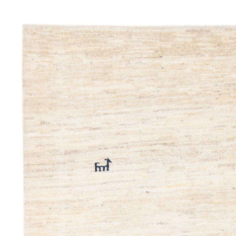 Gabbeh-matta - persisk - 196 x 149 cm - beige