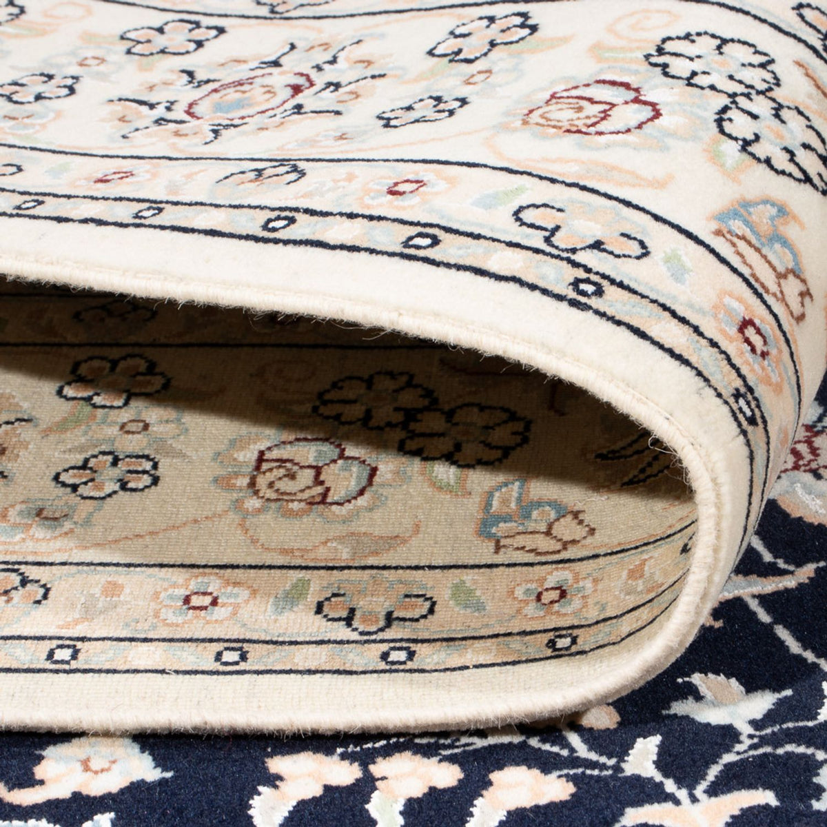 Persisk matta - Nain - Premium - 195 x 150 cm - mörkblå