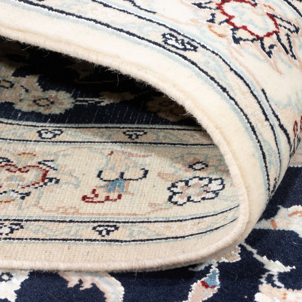 Runner Persisk matta - Nain - Premium - 339 x 86 cm - mörkblå