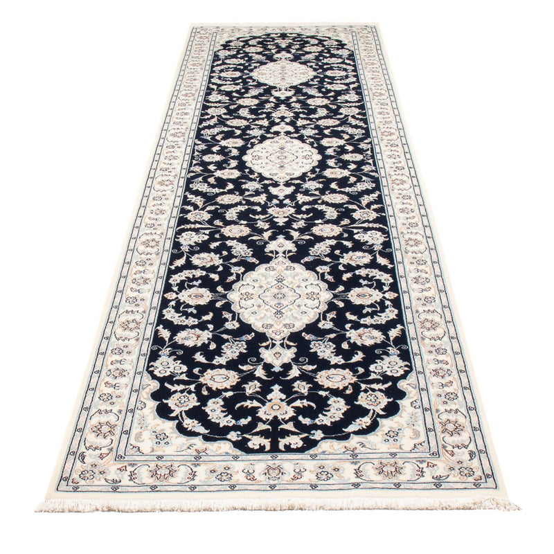 Runner Persisk matta - Nain - Premium - 340 x 85 cm - mörkblå