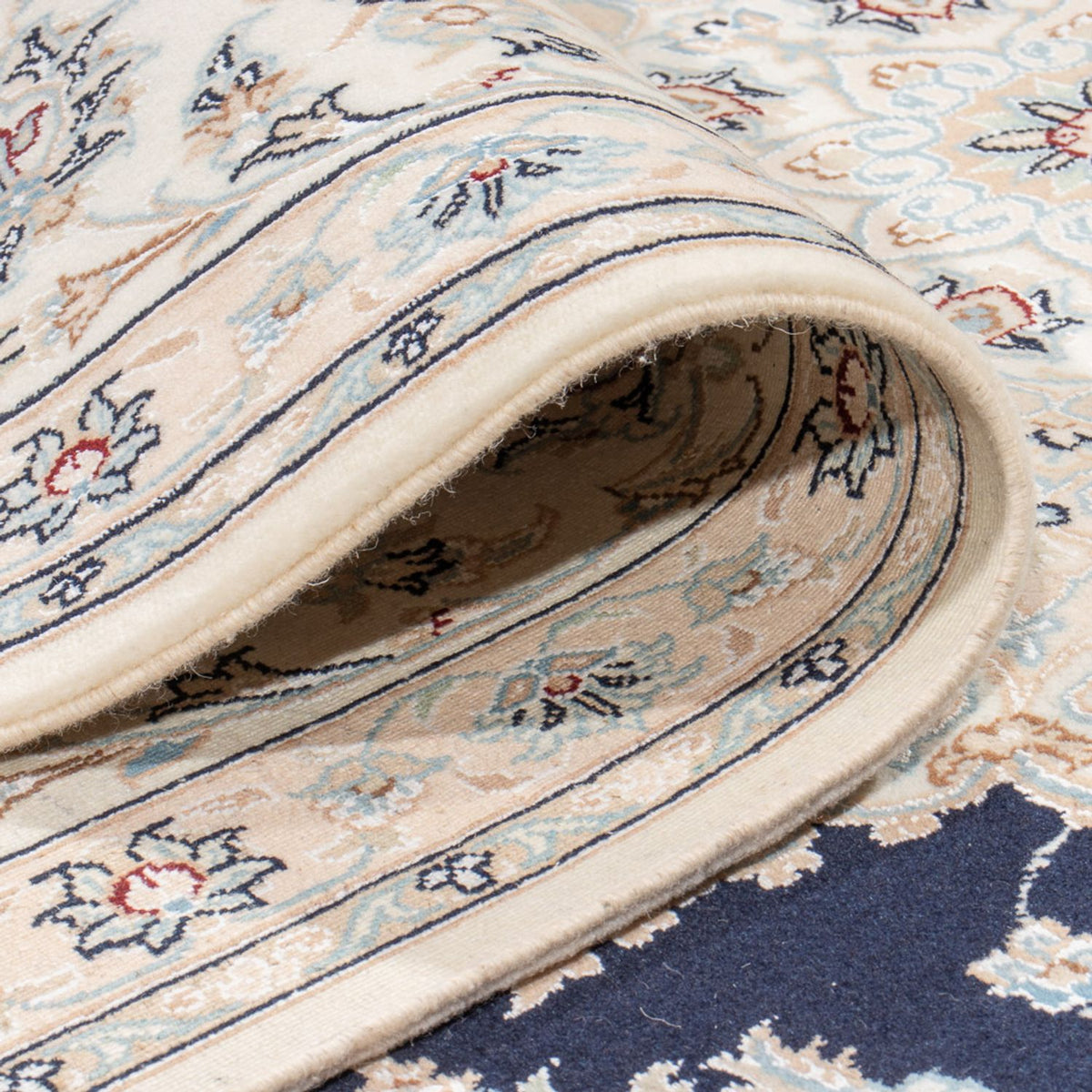 Persisk matta - Nain - Premium - 345 x 247 cm - mörkblå