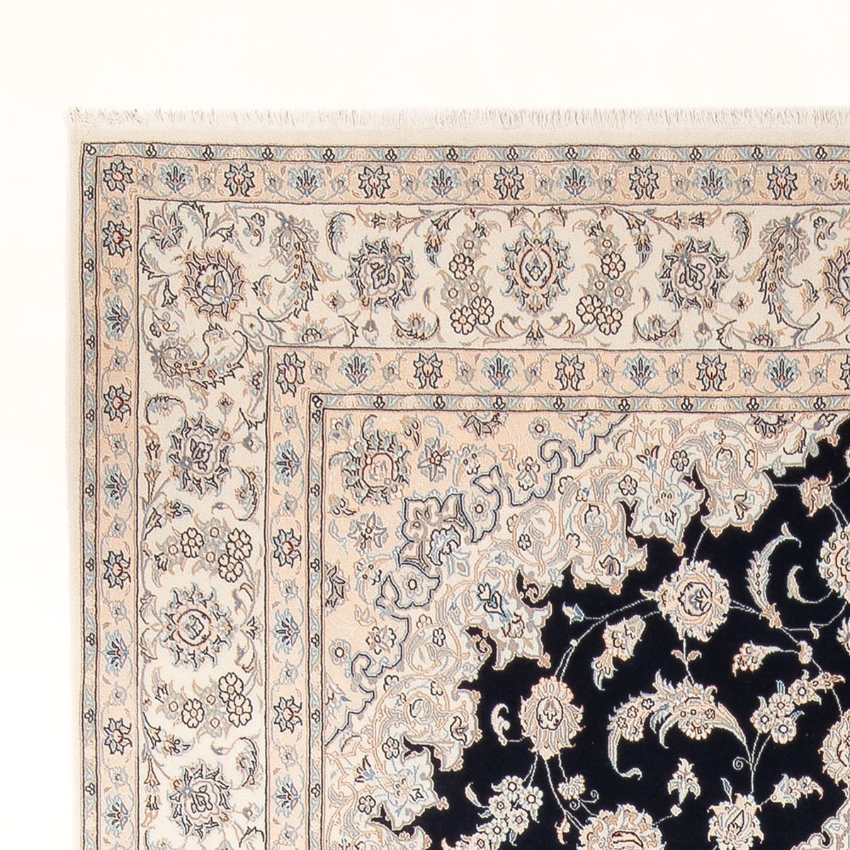 Persisk matta - Nain - Premium - 347 x 247 cm - mörkblå