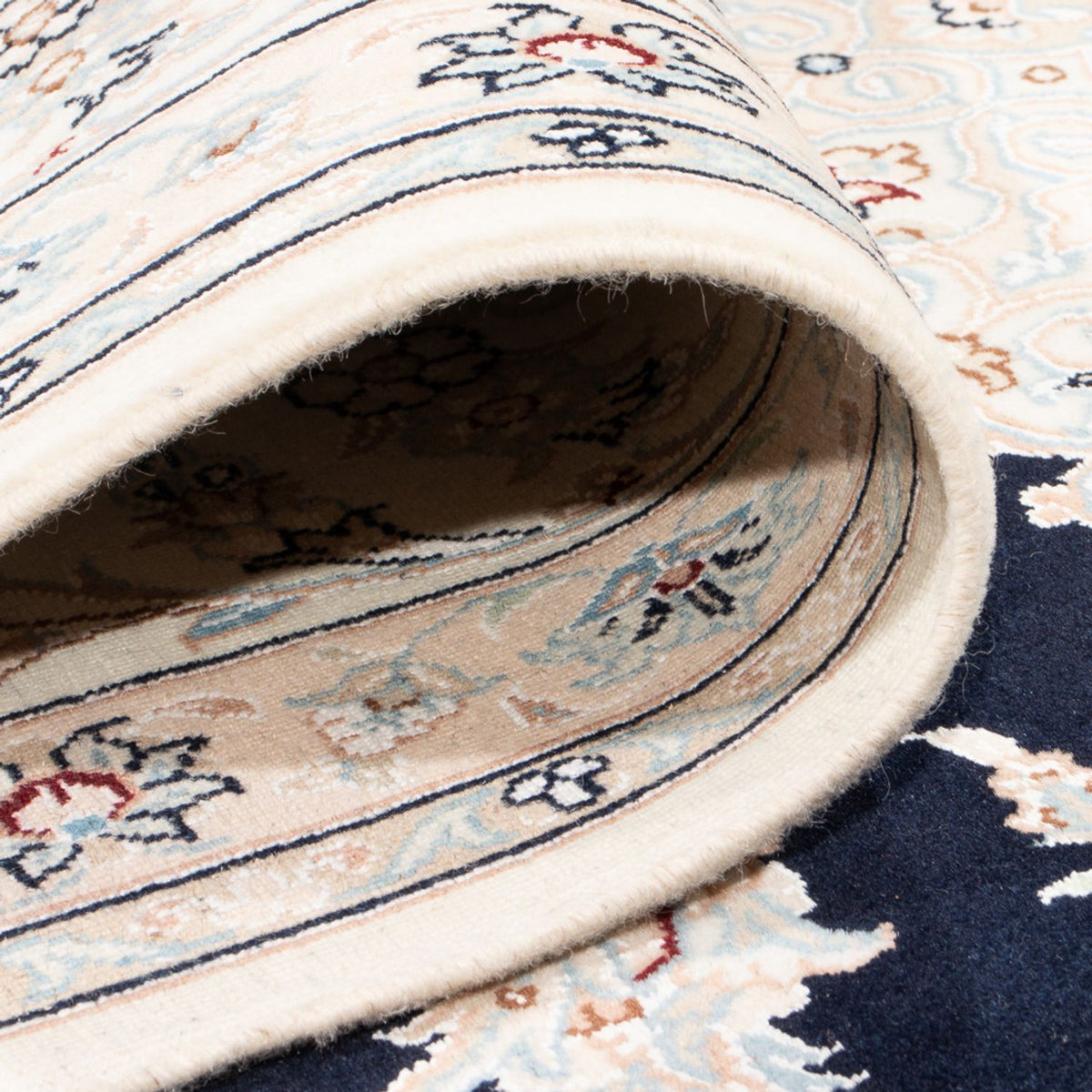 Persisk matta - Nain - Premium - 347 x 247 cm - mörkblå