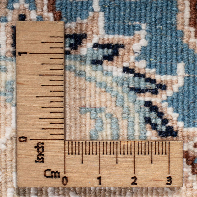 Persisk matta - Nain runt  - 197 x 196 cm - grädde