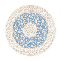 Persisk matta - Nain runt  - 202 x 197 cm - ljusblå