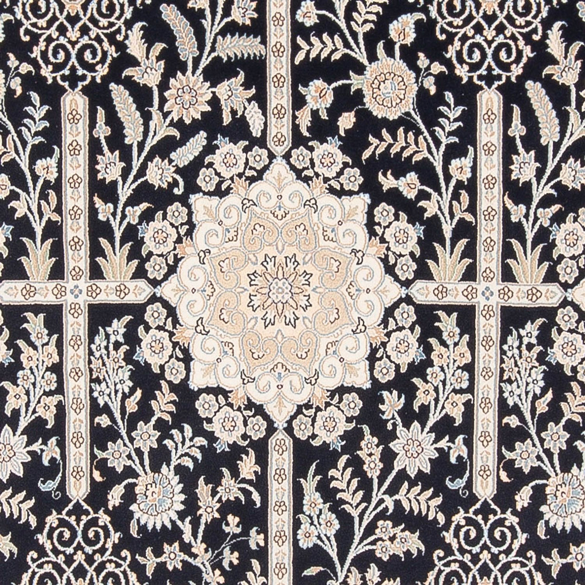 Persisk matta - Nain - Premium - 304 x 197 cm - mörkblå