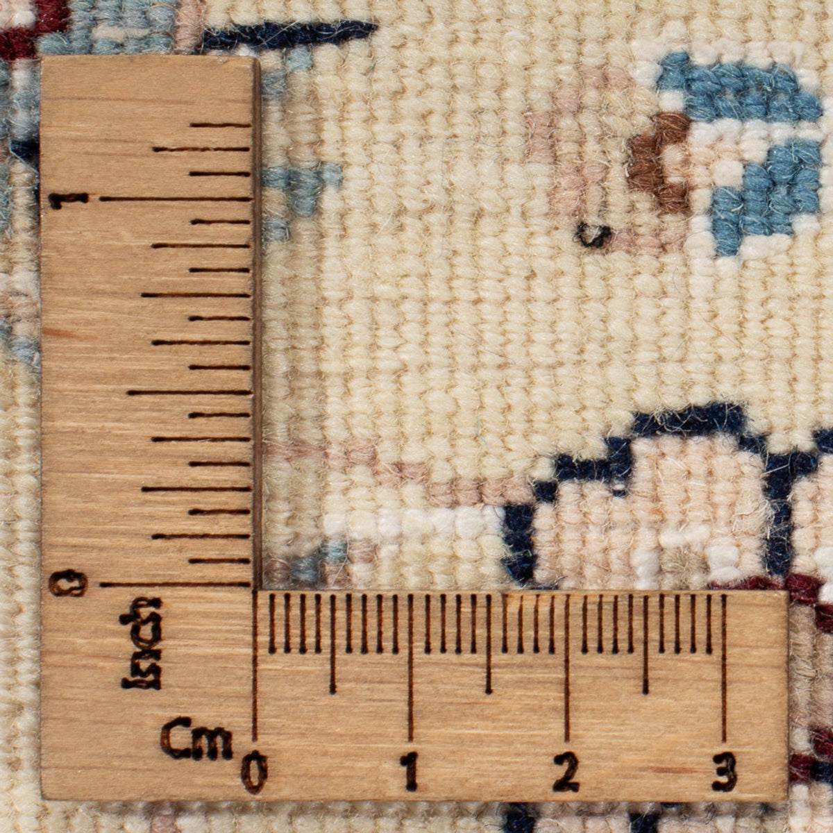 Persisk matta - Nain - 90 x 60 cm - beige