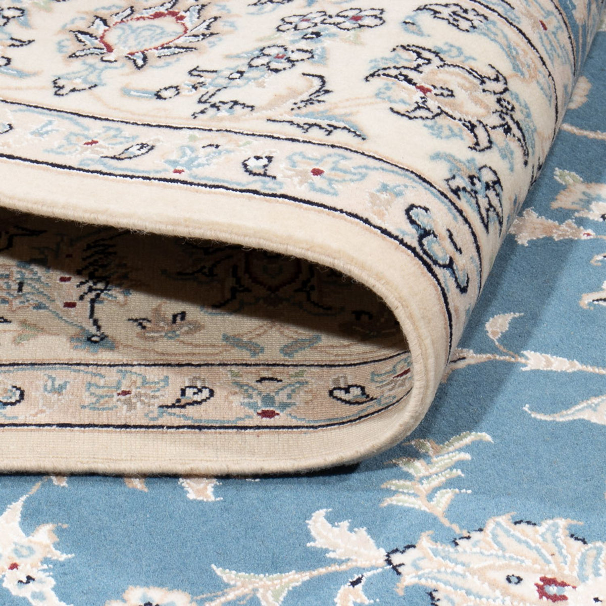 Persisk matta - Nain - 237 x 170 cm - blå