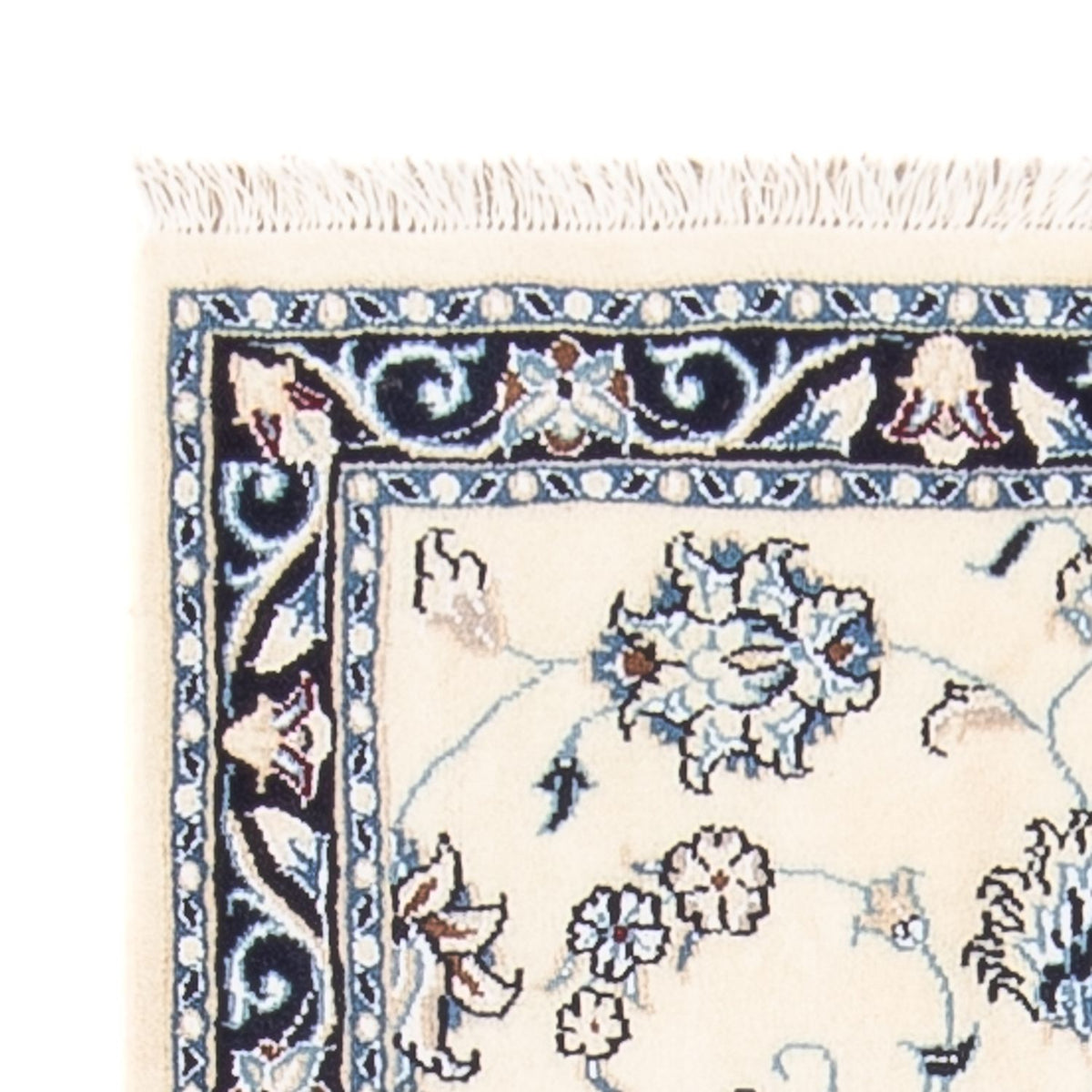 Persisk matta - Nain - 85 x 60 cm - grädde