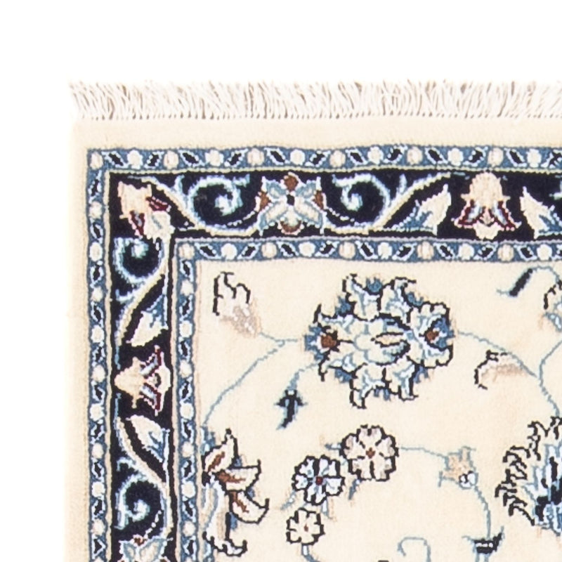 Persisk matta - Nain - 85 x 60 cm - grädde