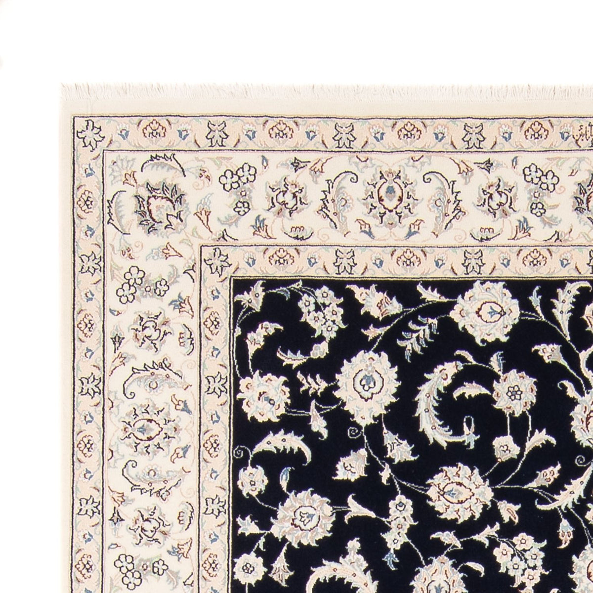 Persisk matta - Nain - 235 x 171 cm - mörkblå