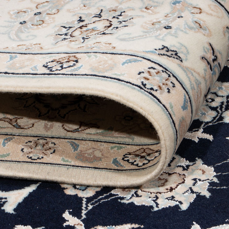 Persisk matta - Nain - 236 x 170 cm - mörkblå