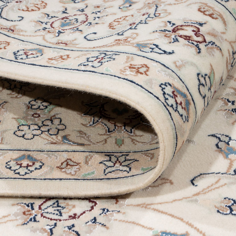 Persisk matta - Nain - 242 x 171 cm - grädde