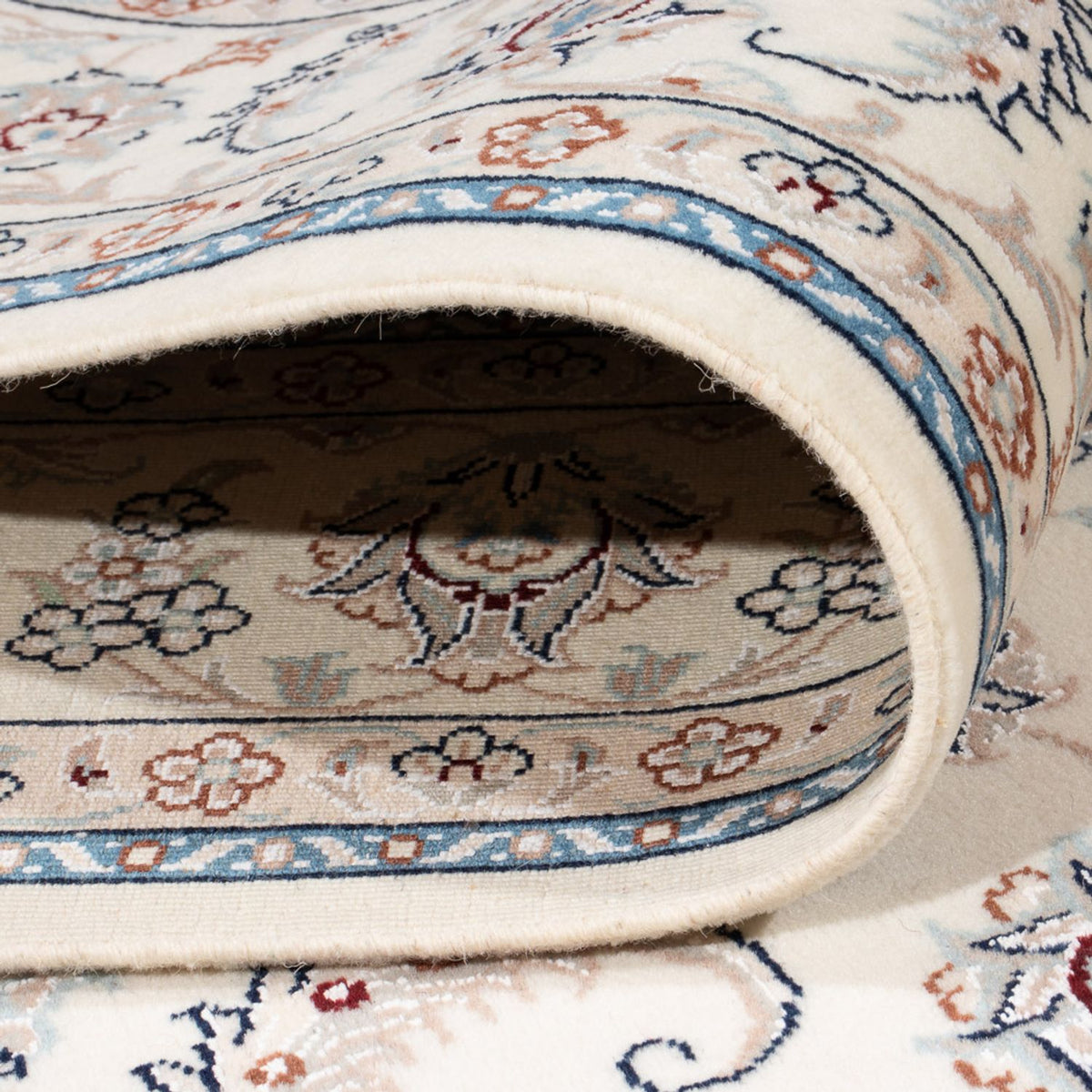 Persisk matta - Nain - Premium - 201 x 148 cm - grädde