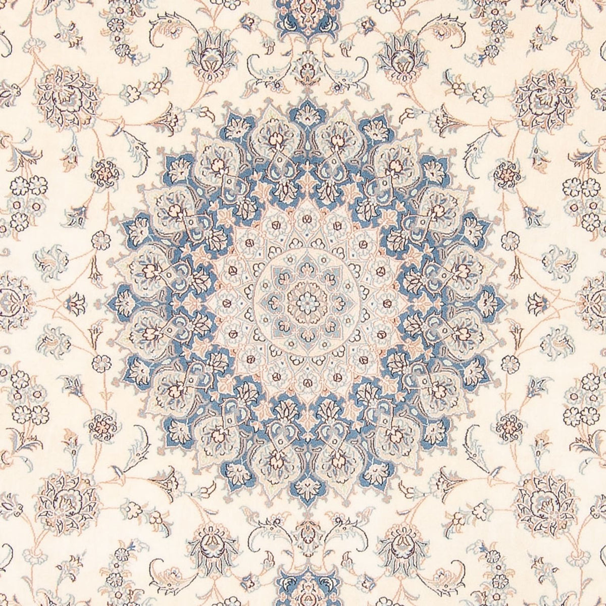 Persisk matta - Nain - 265 x 247 cm - grädde