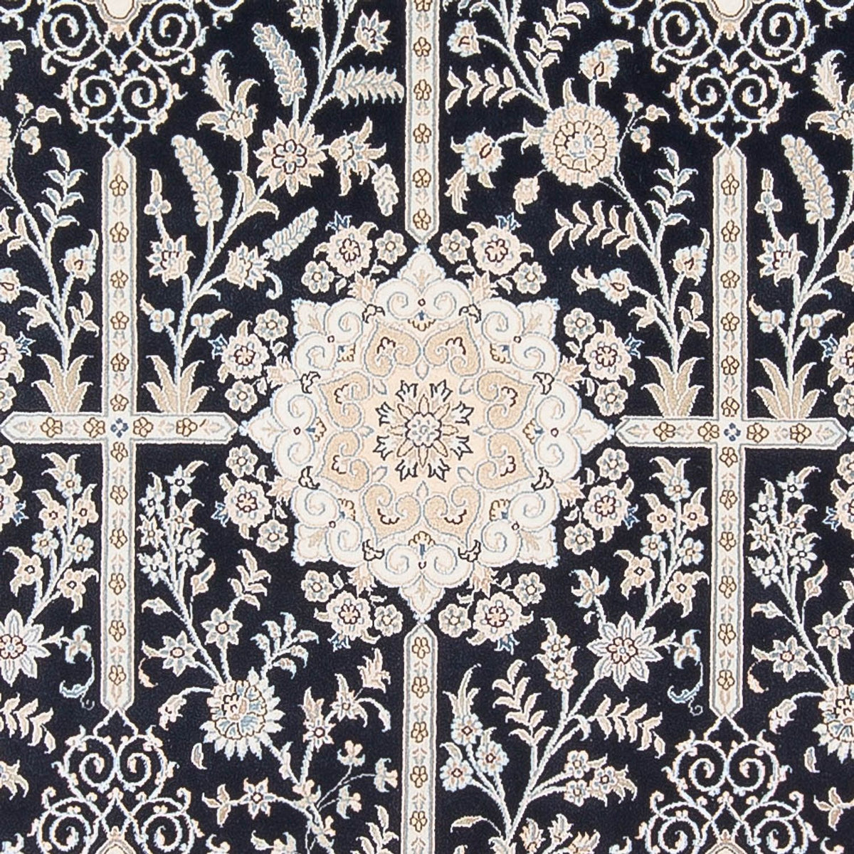 Persisk matta - Nain - Premium - 297 x 200 cm - mörkblå